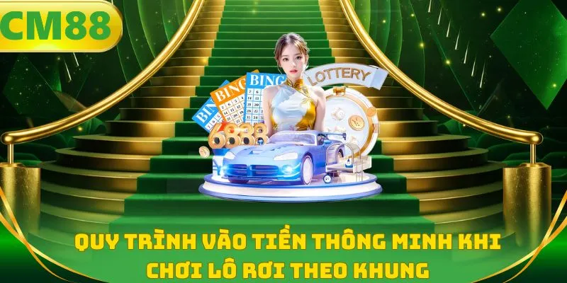 Quy trình vào tiền thông minh khi chơi lô rơi theo khung